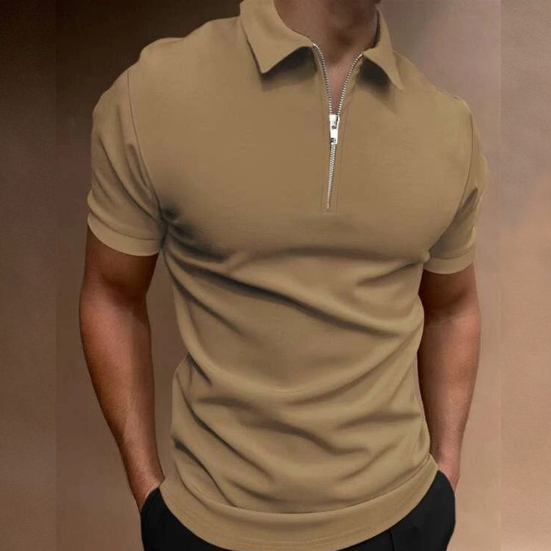 Zip Polo Shirt