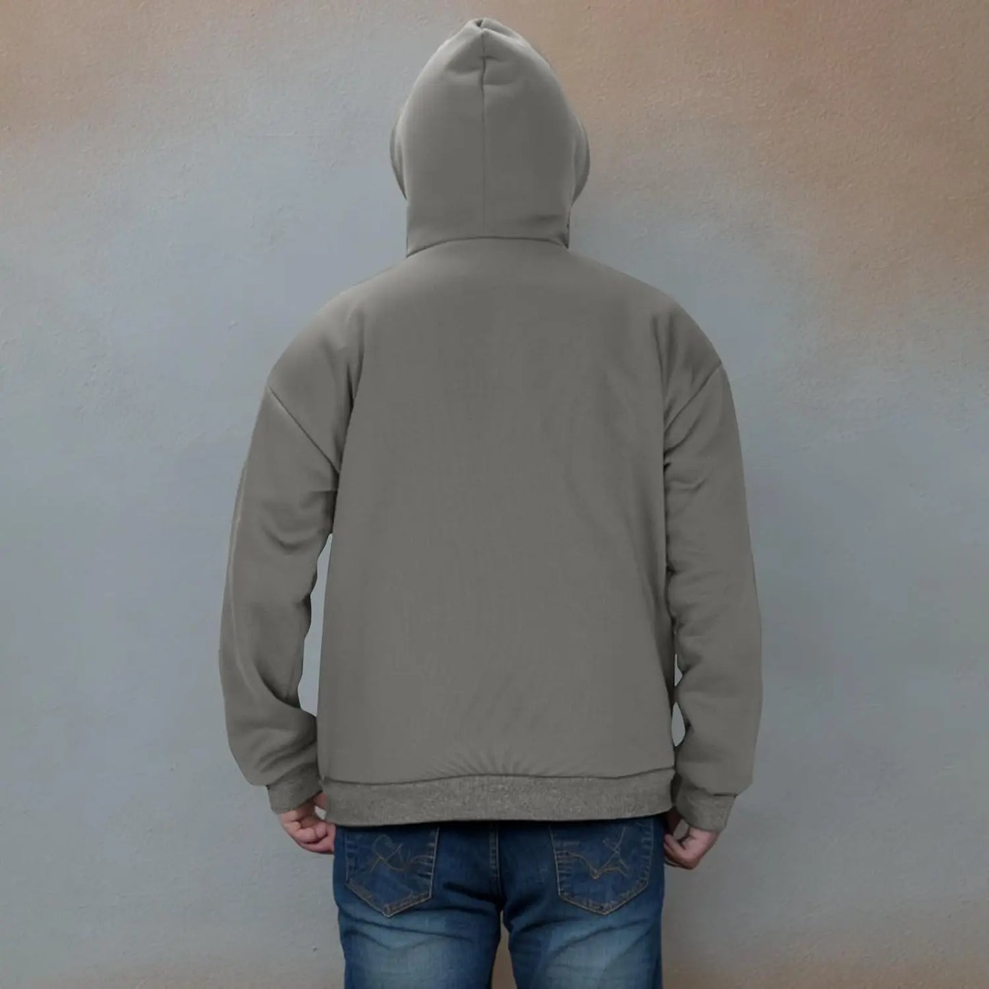 Unisex Zip Up Hoodie with Face Mask