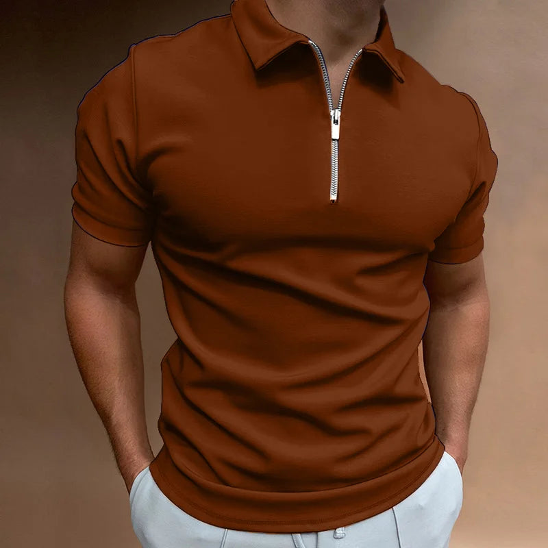 Zip Polo Shirt