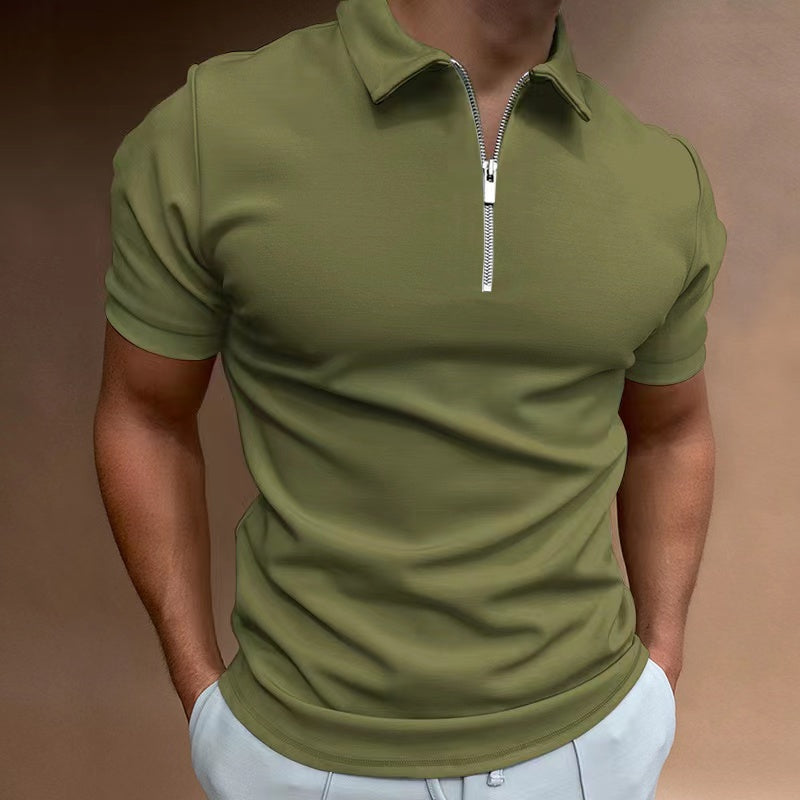 Zip Polo Shirt